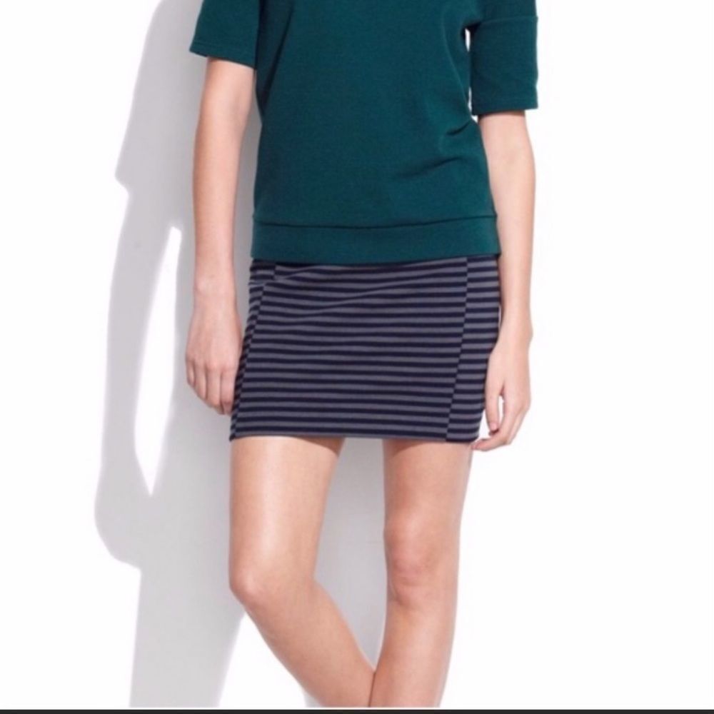 Madewell ridgestripe pencil mini skirt. Size XL. - Picture 4 of 12